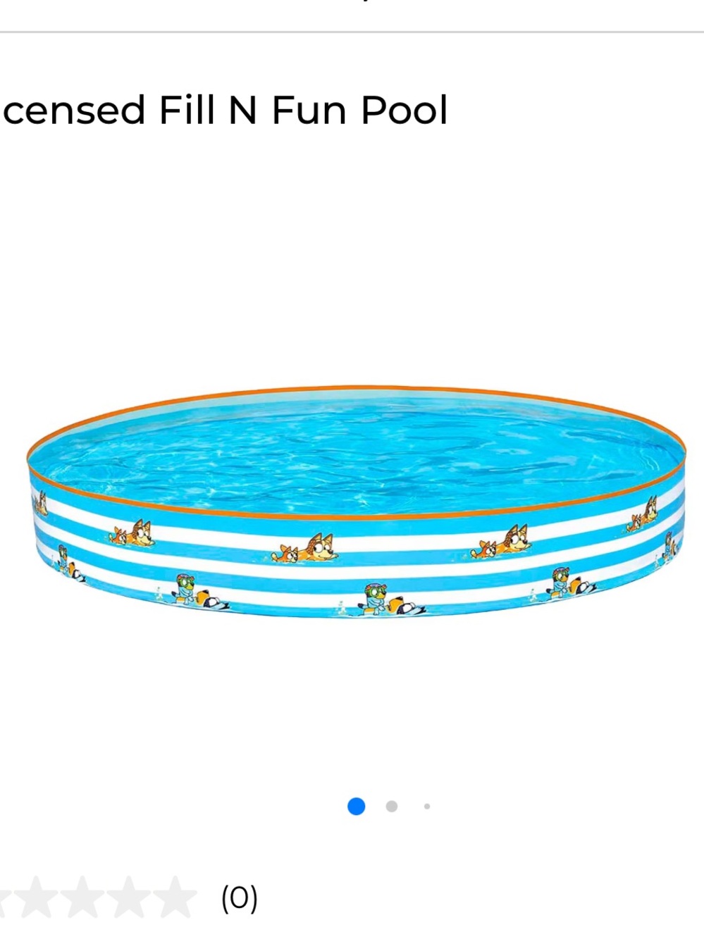 Bluey Fill N Fun Pool
